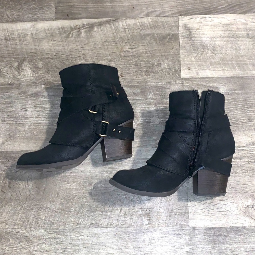 Black booties